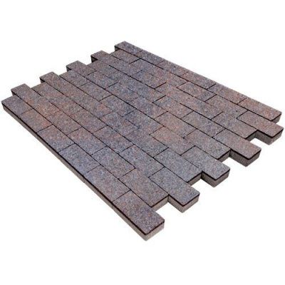 Тротуарная плитка Steinrus Прямоугольник, 60 мм, Рица, Backwash Тротуарная плитка Steinrus Прямоугольник, 60 мм, Рица, Backwash
