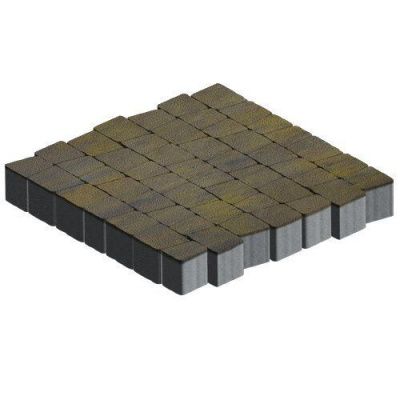 Тротуарная плитка Steinrus Аттика, 60 мм, colormix Бромо, native Тротуарная плитка Steinrus Аттика, 60 мм, colormix Бромо, native