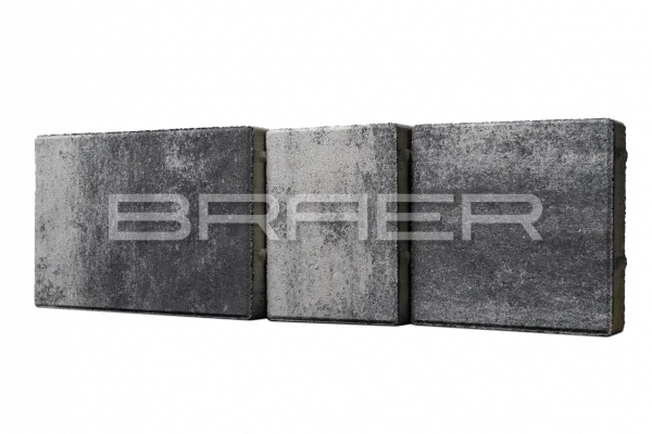 Тротуарная плитка BRAER Старый город Венусбергер, Color Mix Ночь, 40 мм Тротуарная плитка BRAER Старый город Венусбергер, Color Mix Ночь, 40 мм