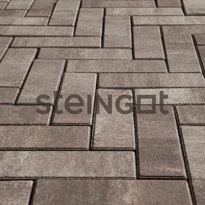 Тротуарная плитка Steingot Паркет "Клифф" 60 мм