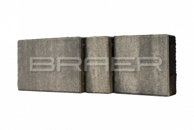 Тротуарная плитка BRAER Мозаика, Color Mix Туман, 60 мм Тротуарная плитка BRAER Мозаика, Color Mix Туман, 60 мм