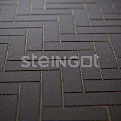 Тротуарная плитка Steingot Паркет Черный 60 мм Тротуарная плитка Steingot Паркет Черный 60 мм