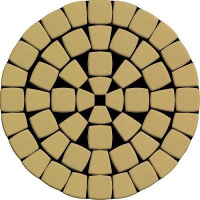 Тротуарная плитка Steinrus Классико Нео, 60 мм, песочный, гладкая Тротуарная плитка Steinrus Классико Нео, 60 мм, песочный, гладкая