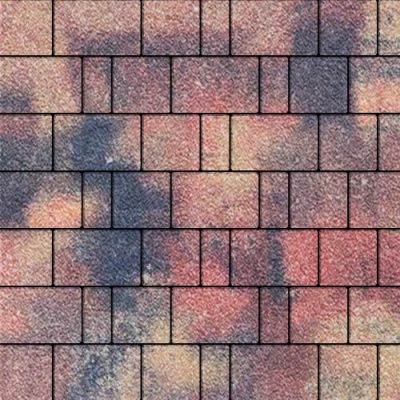 Тротуарная плитка Steinrus Бельпассо, 60 мм, ColorMix Оригон, native Тротуарная плитка Steinrus Бельпассо, 60 мм, ColorMix Оригон, native