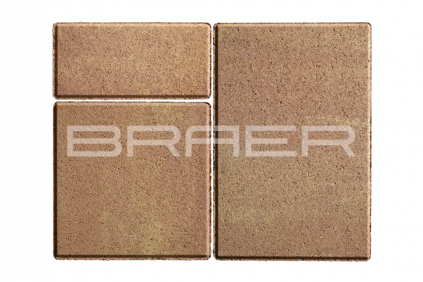 Тротуарная плитка BRAER Старый город Ландхаус, Color Mix Рассвет, 80 мм Тротуарная плитка BRAER Старый город Ландхаус, Color Mix Рассвет, 80 мм