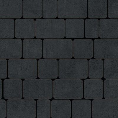 Тротуарная плитка Steinrus "Инсбрук Альт", 60 мм, черный, гладкая Тротуарная плитка Steinrus "Инсбрук Альт", 60 мм, черный, гладкая