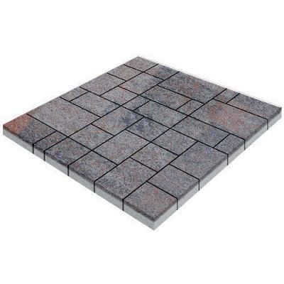 Тротуарная плитка Steinrus Инсбрук Альпен, 60 мм, Абрау, BackWash Тротуарная плитка Steinrus Инсбрук Альпен, 60 мм, Абрау, BackWash