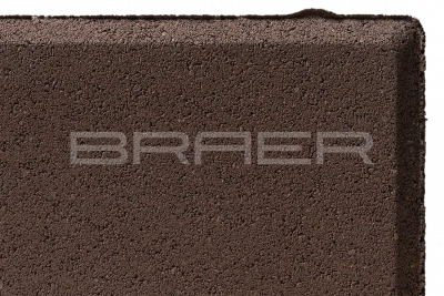 Тротуарная плитка BRAER Прямоугольник, Коричневый, 60 мм Тротуарная плитка BRAER Прямоугольник, Коричневый, 60 мм