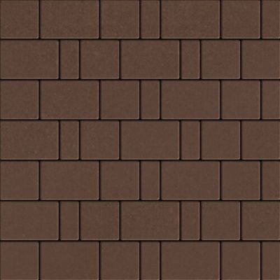 Тротуарная плитка Steinrus Бергамо коричневая, 40мм, гладкая Тротуарная плитка Steinrus Бергамо коричневая, 40мм, гладкая