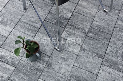 Тротуарная плитка STELLARD Мозаика «Грей» 60 мм Тротуарная плитка STELLARD Мозаика «Грей» 60 мм