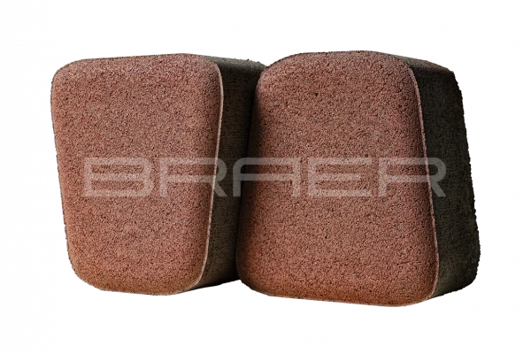 Тротуарная плитка BRAER Классико круговая, Винный, 60 мм Тротуарная плитка BRAER Классико круговая, Винный, 60 мм