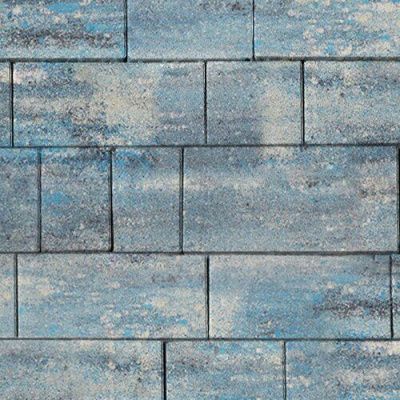 Тротуарная плитка Steinrus Инсбрук Тироль, 60 мм, ColorMix Амбер, гладкая