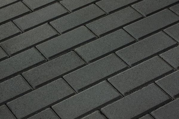 Тротуарная плитка 342 Механический завод Брусчатка 100х200х80 Черный Тротуарная плитка 342 Механический завод Брусчатка 100х200х80 Черный