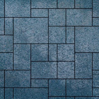 Тротуарная плитка Steinrus Инсбрук Альпен, 60 мм, Байкал, BackWash Тротуарная плитка Steinrus Инсбрук Альпен, 60 мм, Байкал, BackWash