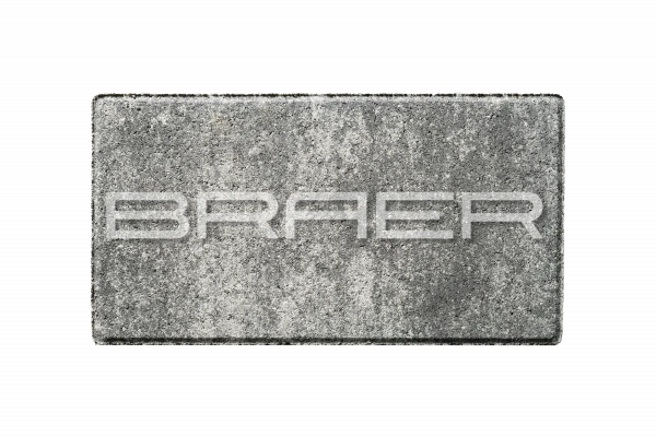 Тротуарная плитка BRAER Сити 300 x 150, Color Mix Туман, 80 мм Тротуарная плитка BRAER Сити 300 x 150, Color Mix Туман, 80 мм