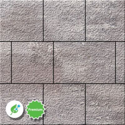 Тротуарная плитка Steinrus Инсбрук Ланс, 60 мм, ColorMix Умбра, old-age