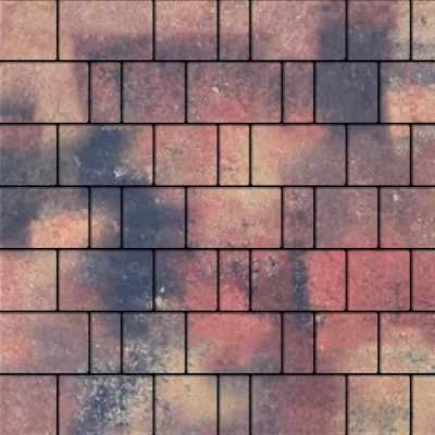 Тротуарная плитка Steinrus Бельпассо, 40 мм, ColorMix Оригон, гладкая Тротуарная плитка Steinrus Бельпассо, 40 мм, ColorMix Оригон, гладкая