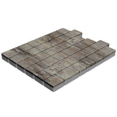 Тротуарная плитка Steinrus Инсбрук Альт Брик, 60 мм, ColorMix Берилл, native Тротуарная плитка Steinrus Инсбрук Альт Брик, 60 мм, ColorMix Берилл, native