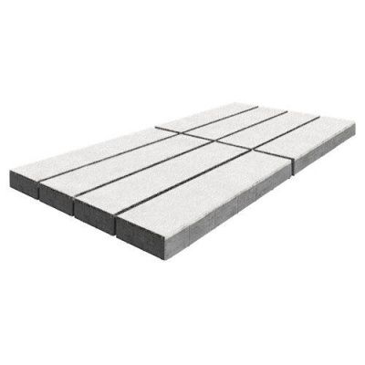 Тротуарная плитка Steinrus Гранада, 80 мм, белый, Native Тротуарная плитка Steinrus Гранада, 80 мм, белый, Native