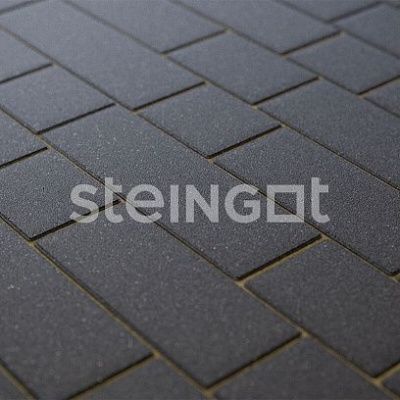Тротуарная плитка Steingot Маринталь Черный 60 мм Тротуарная плитка Steingot Маринталь Черный 60 мм
