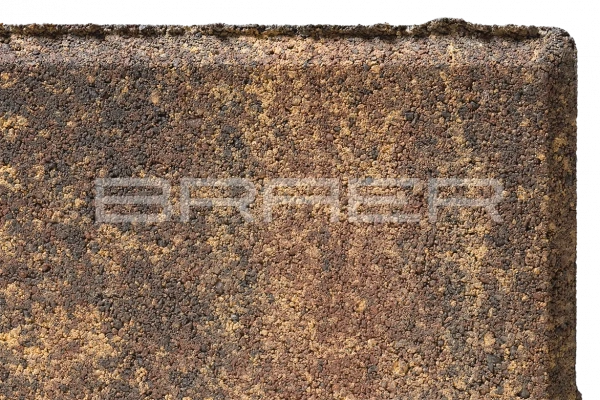 Тротуарная плитка BRAER Прямоугольник, Color Mix Мальва, 40 мм Тротуарная плитка BRAER Прямоугольник, Color Mix Мальва, 40 мм