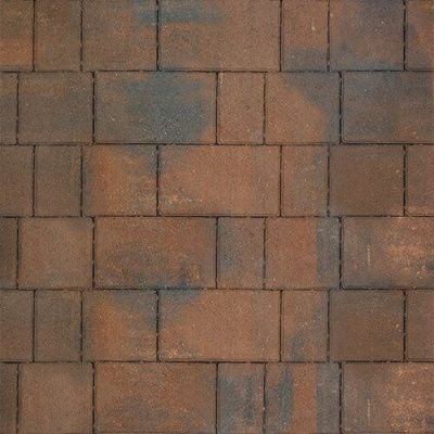 Тротуарная плитка Steinrus Новый город, 40мм, ColorMix Штайнрус, гладкая