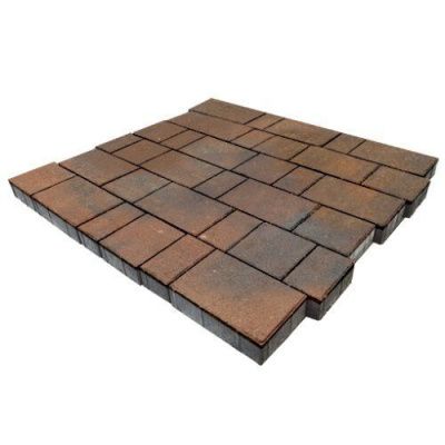 Тротуарная плитка Steinrus Бергамо Colormix Штайнрус, 40 мм, гладкая Тротуарная плитка Steinrus Бергамо Colormix Штайнрус, 40 мм, гладкая