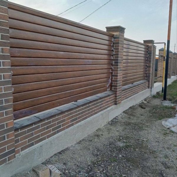  Парапет BONA на 1 кирпич 225/255/275 мм Красный