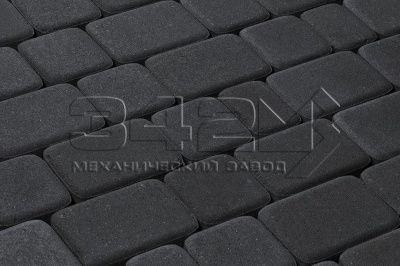 Тротуарная плитка 342 Механический завод Классика 60 Черный