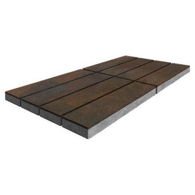 Тротуарная плитка Steinrus Гранада, 80 мм, ColorMix Штайнрус, гладкая Тротуарная плитка Steinrus Гранада, 80 мм, ColorMix Штайнрус, гладкая
