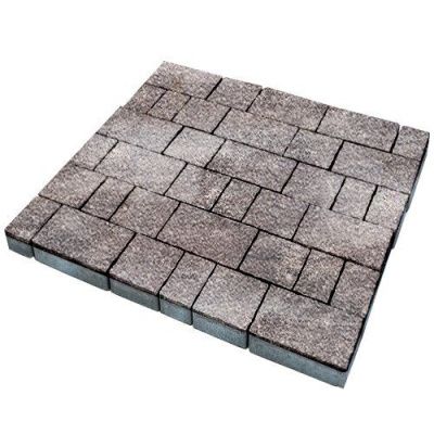 Тротуарная плитка Steinrus Старый город Штайн, 60 мм, ColorMix Умбра, Native Тротуарная плитка Steinrus Старый город Штайн, 60 мм, ColorMix Умбра, Native