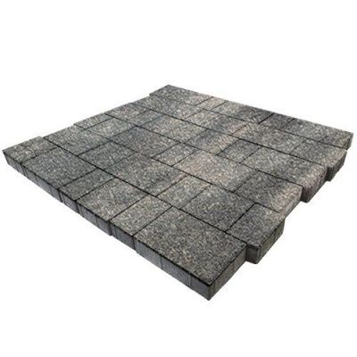 Тротуарная плитка Steinrus Бельпассо, 60 мм, ColorMix Нокс, native Тротуарная плитка Steinrus Бельпассо, 60 мм, ColorMix Нокс, native