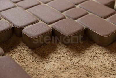 Тротуарная плитка Steingot Классика Коричневая 60 мм Тротуарная плитка Steingot Классика Коричневая 60 мм