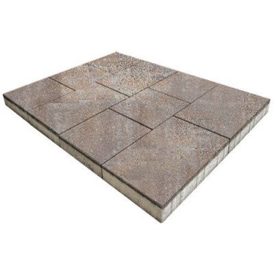 Тротуарная плитка Steinrus Инсбрук Ланс, 60 мм, ColorMix Берилл, гладкая Тротуарная плитка Steinrus Инсбрук Ланс, 60 мм, ColorMix Берилл, гладкая