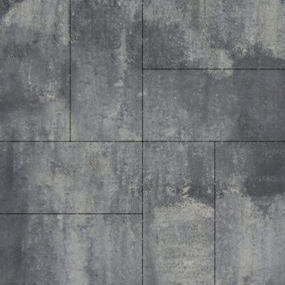 Тротуарная плитка Steinrus Парк Плейс, 80 мм, ColorMix Актау, гладкая Тротуарная плитка Steinrus Парк Плейс, 80 мм, ColorMix Актау, гладкая
