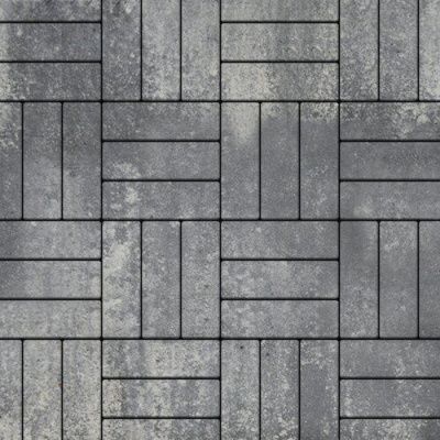 Тротуарная плитка Steinrus Паркет, 60 мм, ColorMix Актау, гладкая Тротуарная плитка Steinrus Паркет, 60 мм, ColorMix Актау, гладкая