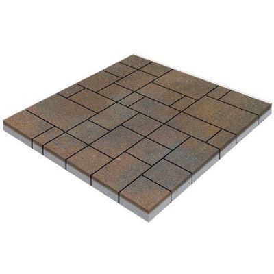 Тротуарная плитка Steinrus Инсбрук Альпен, 60 мм, ColorMix Штайнрус, native Тротуарная плитка Steinrus Инсбрук Альпен, 60 мм, ColorMix Штайнрус, native