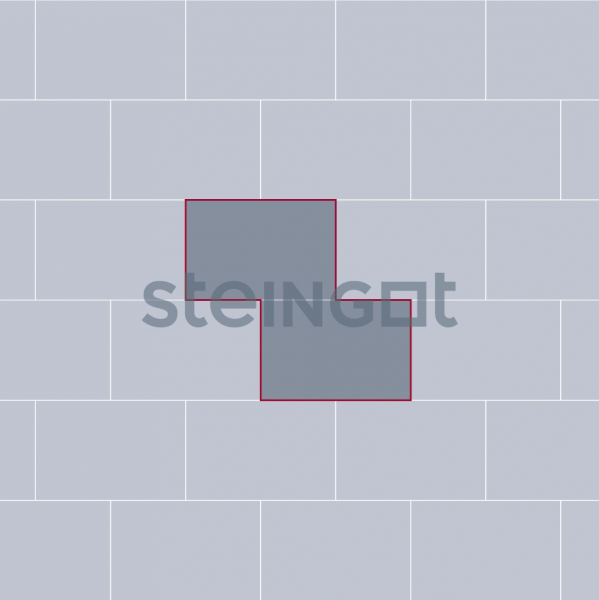 Тротуарная плитка Steingot Берг 300х200 "Штайн Хром" 80 мм Тротуарная плитка Steingot Берг 300х200 "Штайн Хром" 80 мм