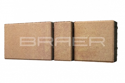 Тротуарная плитка BRAER Старый город Ландхаус, Color Mix Рассвет, 80 мм Тротуарная плитка BRAER Старый город Ландхаус, Color Mix Рассвет, 80 мм