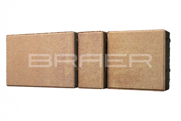 Тротуарная плитка BRAER Старый город Ландхаус, Color Mix Рассвет, 80 мм Тротуарная плитка BRAER Старый город Ландхаус, Color Mix Рассвет, 80 мм