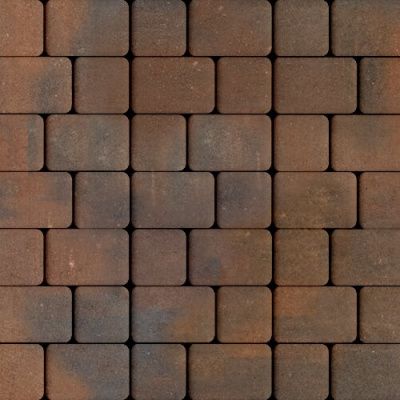 Тротуарная плитка Steinrus Инсбрук Альт Дуо, 40 мм, ColorMix Штайнрус, гладкая