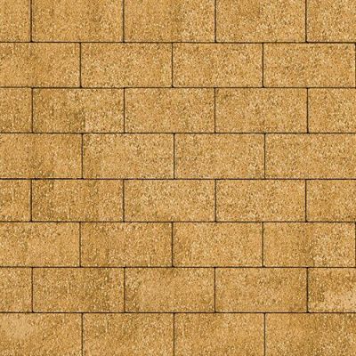 Тротуарная плитка Steinrus Прямоугольник, 60 мм, жёлтый, Old-Age Тротуарная плитка Steinrus Прямоугольник, 60 мм, жёлтый, Old-Age