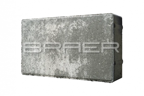 Тротуарная плитка BRAER Сити 300 x 150, Color Mix Туман, 80 мм Тротуарная плитка BRAER Сити 300 x 150, Color Mix Туман, 80 мм