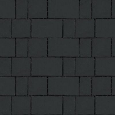 Тротуарная плитка Steinrus Новый город Рид, 80 мм, черный, гладкая Тротуарная плитка Steinrus Новый город Рид, 80 мм, черный, гладкая