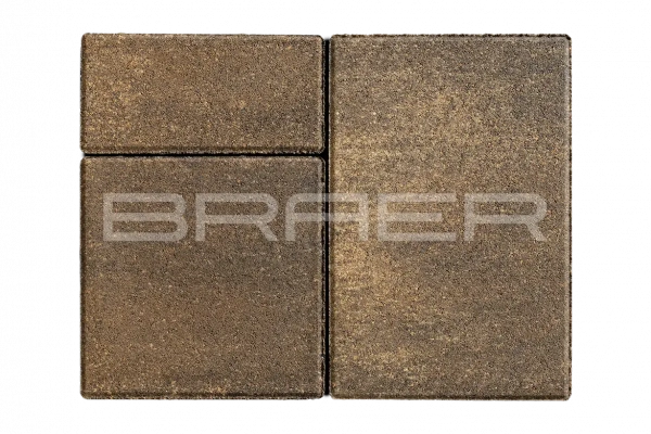 Тротуарная плитка BRAER Старый город Ландхаус, Color Mix Каштан, 60 мм Тротуарная плитка BRAER Старый город Ландхаус, Color Mix Каштан, 60 мм