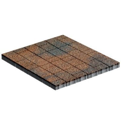Тротуарная плитка Steinrus Новый город Лион, 60 мм, ColorMix Штайнрус, Old-Age