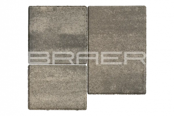 Тротуарная плитка BRAER Старый город Венусбергер, Color Mix Туман, 40 мм Тротуарная плитка BRAER Старый город Венусбергер, Color Mix Туман, 40 мм