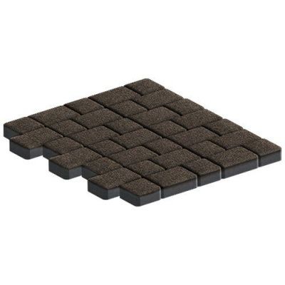 Тротуарная плитка Steinrus Инсбрук Альт Дуо, 60 мм, Коричневый, native Тротуарная плитка Steinrus Инсбрук Альт Дуо, 60 мм, Коричневый, native