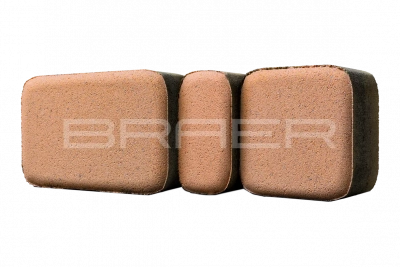 Тротуарная плитка BRAER Классико, Янтарный, 60 мм Тротуарная плитка BRAER Классико, Янтарный, 60 мм