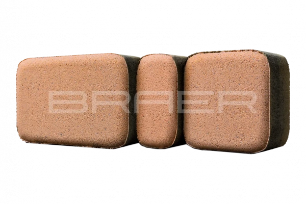 Тротуарная плитка BRAER Классико, Янтарный, 60 мм Тротуарная плитка BRAER Классико, Янтарный, 60 мм